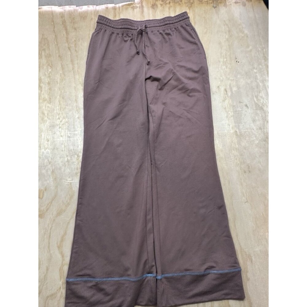 Back In The Saddle Women’s Sweatpants Comfort Brown Western Cotton M Hem Details